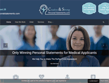 Tablet Screenshot of cspersonalstatements.com